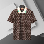 Gucci, Men's Polo, Brown