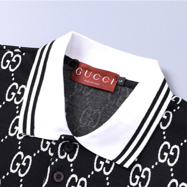 Gucci, Men's Polo, Black