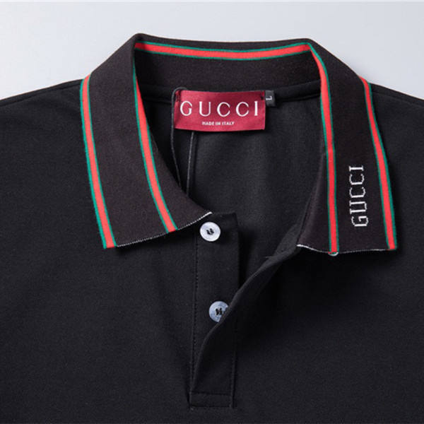 Gucci, Men's Polo, Black