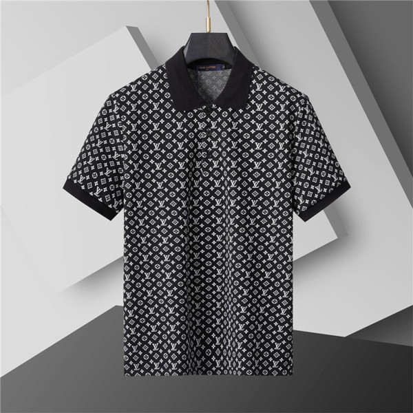 Louis Vuitton, Men's Polo, Black