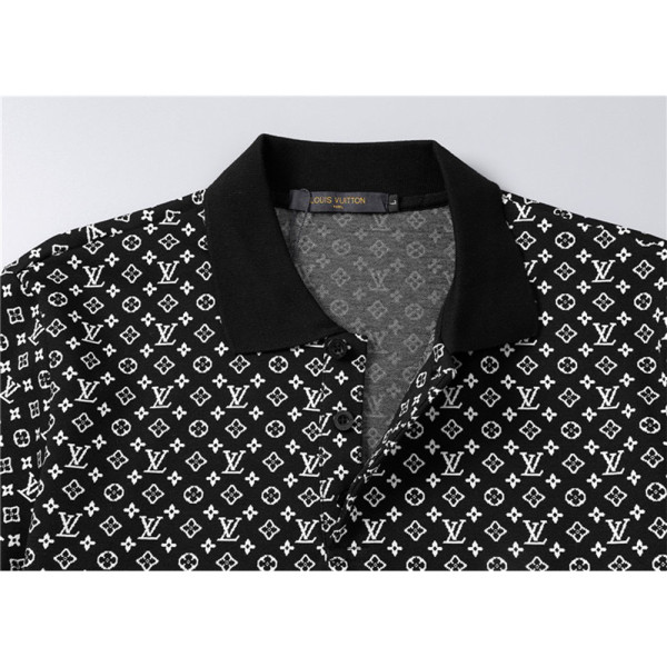 Louis Vuitton, Men's Polo, Black