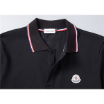 Moncler, Men's Polo, Black