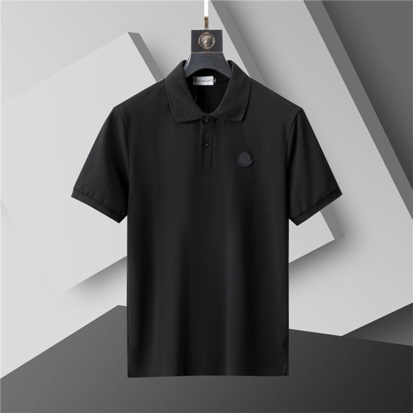 Moncler, Men's Polo, Black