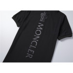 Moncler, Men's Polo, Black
