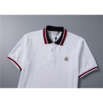 Moncler, Men's Polo, White