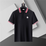 Moncler, Men's Polo, Black