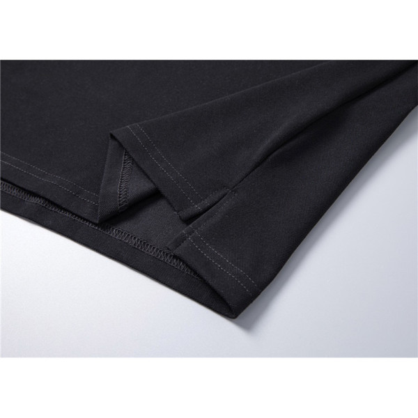 Moncler, Men's Polo, Black