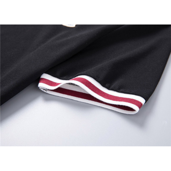 Moncler, Men's Polo, Black