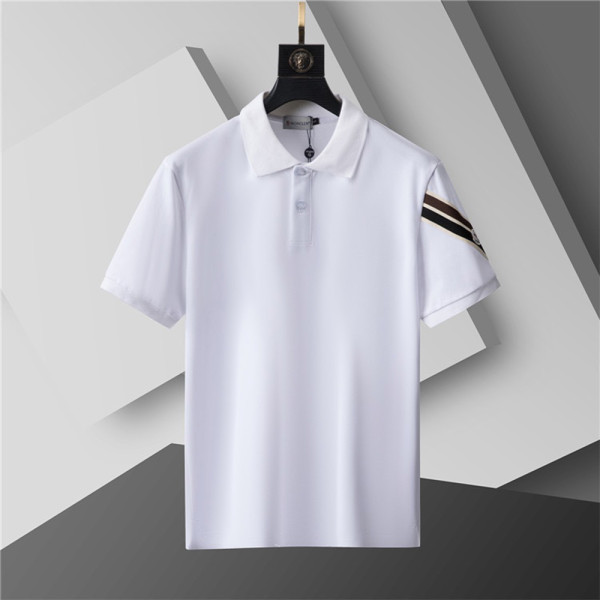 Moncler, Men's Polo, White