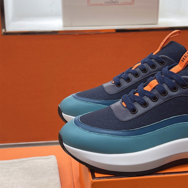 Hermes, Men's Sneaker, Blue