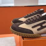 Hermes, Jet, Men's Sneaker, Brown