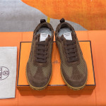 Hermes, Jet, Men's Sneaker, Brown