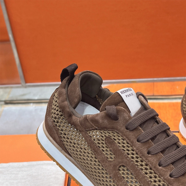 Hermes, Jet, Men's Sneaker, Brown
