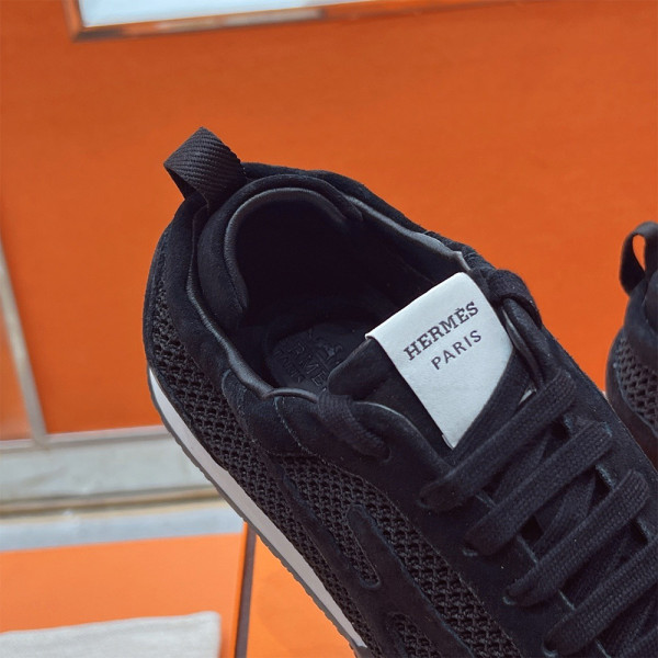 Hermes, Jet, Men's Sneaker, Black