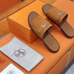 Hermes, Men's Slipper, Brown