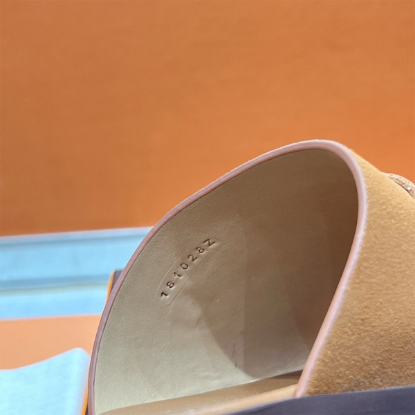 Hermes, Men's Slipper, Brown