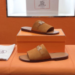 Hermes, Men's Slipper, Brown