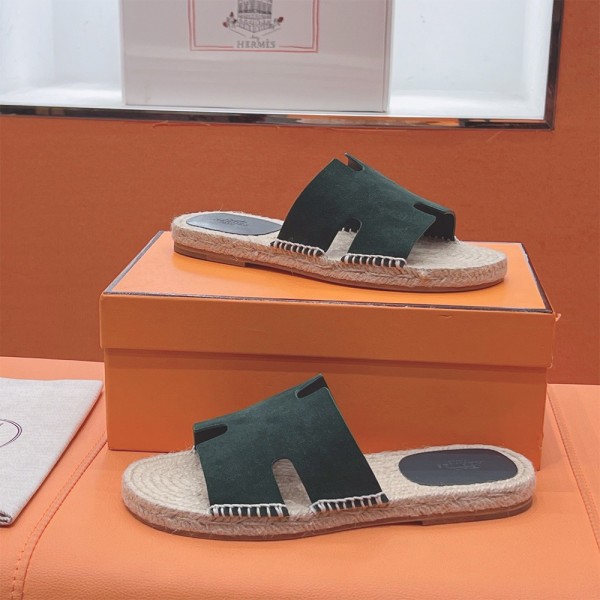 Hermes, Izmir, Men's Slipper, Khaki