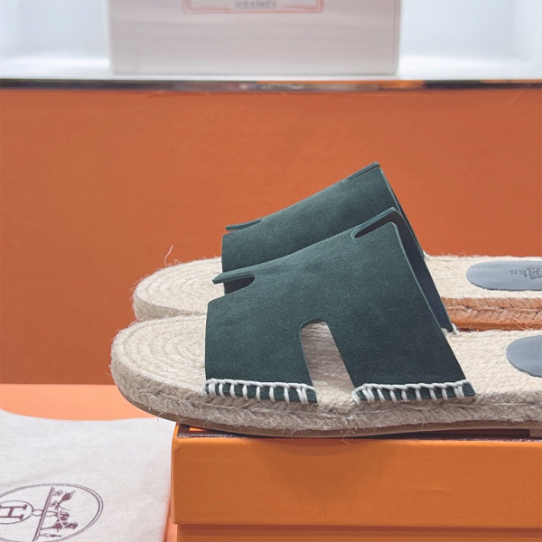 Hermes, Izmir, Men's Slipper, Khaki