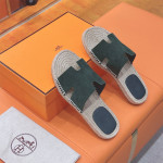 Hermes, Izmir, Men's Slipper, Khaki