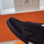Hermes, Jet, Women's Sneaker, Black