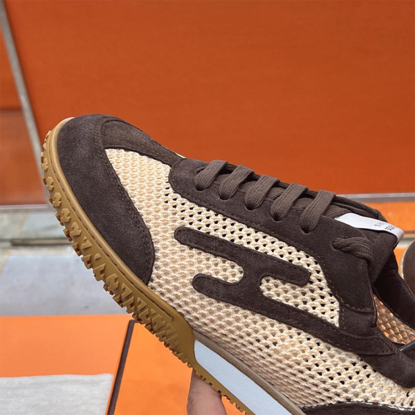 Hermes, Jet, Women's Sneaker, Brown
