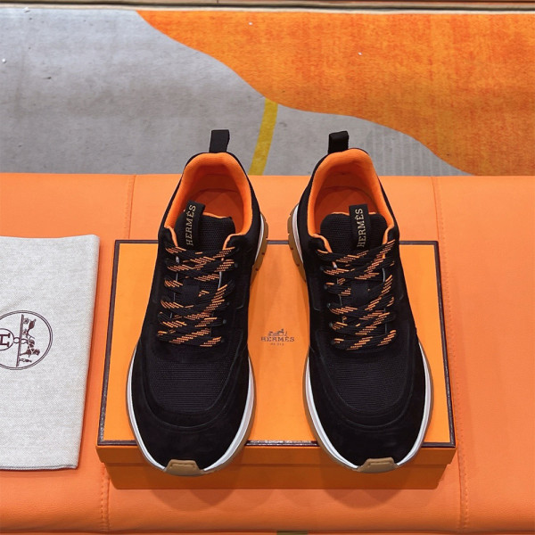 Hermes, Women's Sneaker, Black