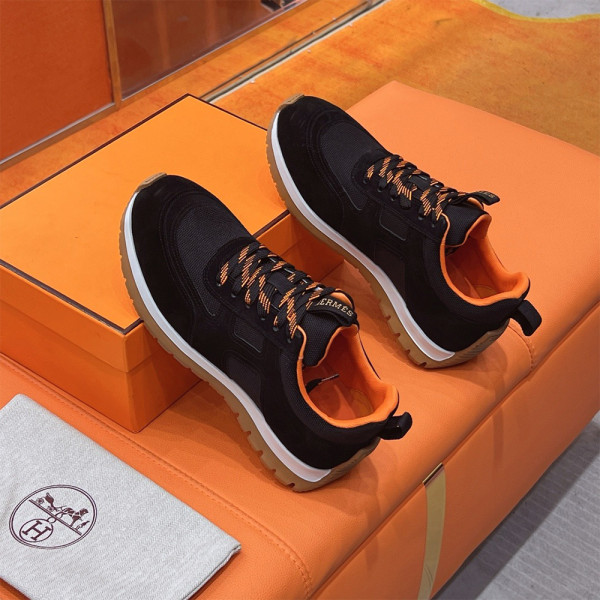 Hermes, Women's Sneaker, Black