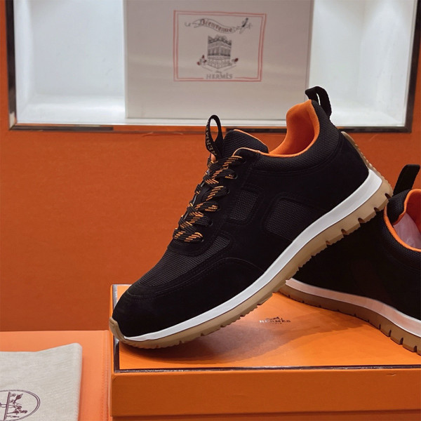 Hermes, Women's Sneaker, Black