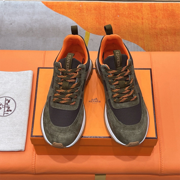 Hermes, Women's Sneaker, Khaki