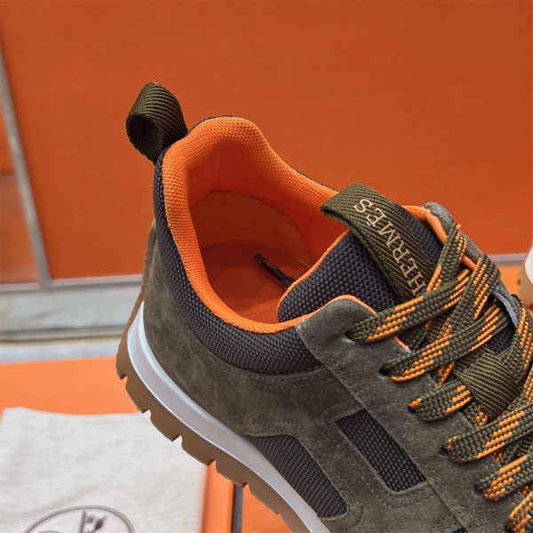 Hermes, Women's Sneaker, Khaki