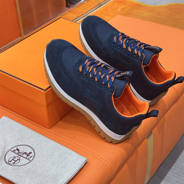 Hermes, Women's Sneaker, Navy