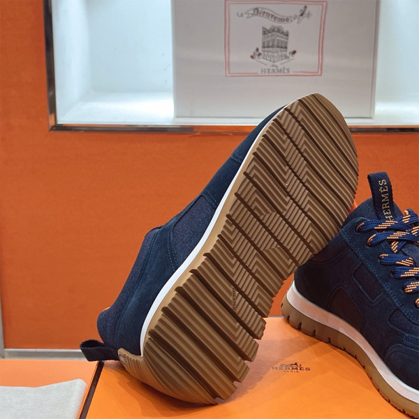 Hermes, Women's Sneaker, Navy