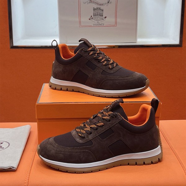 Hermes, Women's Sneaker, Brown
