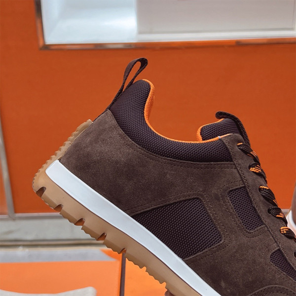 Hermes, Women's Sneaker, Brown