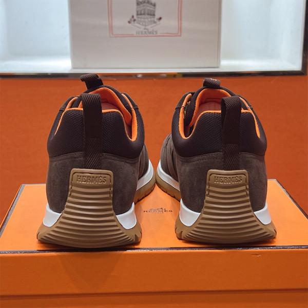 Hermes, Women's Sneaker, Brown