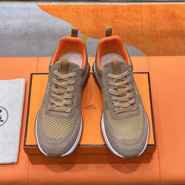 Hermes, Women's Sneaker, Khaki