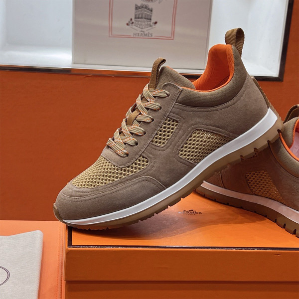 Hermes, Women's Sneaker, Khaki