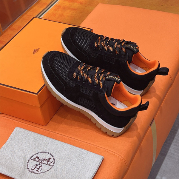 Hermes, Women's Sneaker, Black