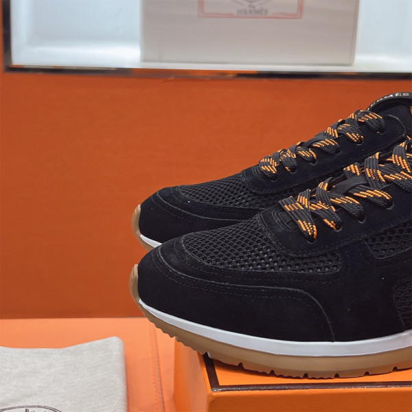 Hermes, Women's Sneaker, Black