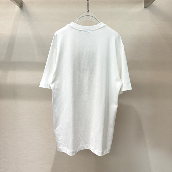 Burberry, Men's T-Shirt, White