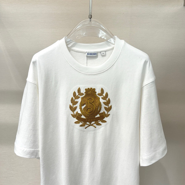 Burberry, Men's T-Shirt, White