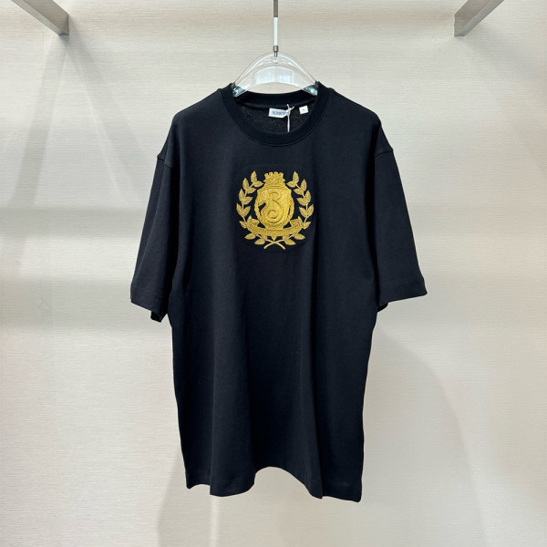 Burberry, Men's T-Shirt, Black
