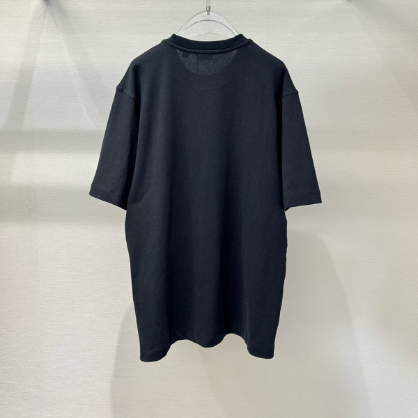 Burberry, Men's T-Shirt, Black