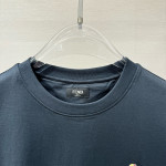 Fendi, Men's T-Shirt, Black