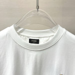 Fendi, Men's T-Shirt, White