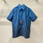 Louis Vuitton, Men's Shirt, Blue