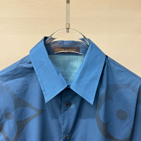 Louis Vuitton, Men's Shirt, Blue