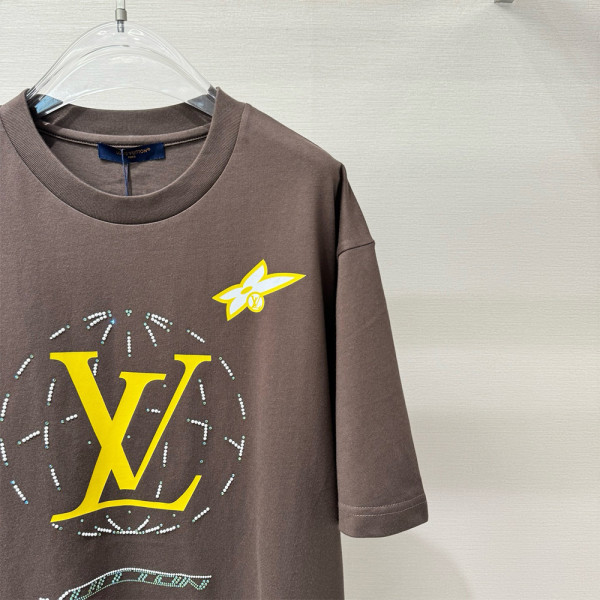 Louis Vuitton, Men's T-Shirt, Brown