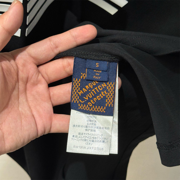 Louis Vuitton, Men's T-Shirt, Black